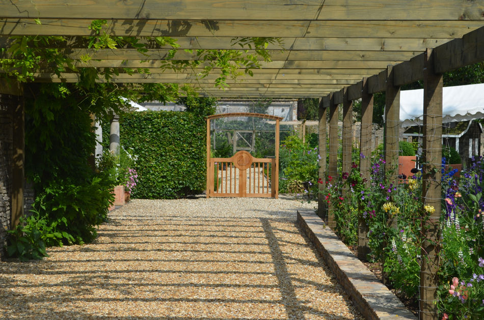 Vegetable garden gates